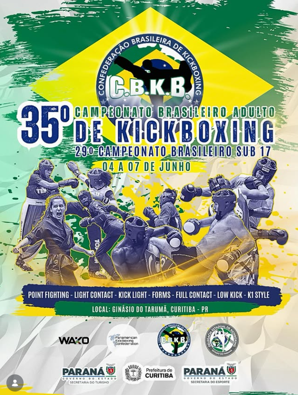 35º Campeonato Brasileiro de Kickboxing — Curitiba 2026